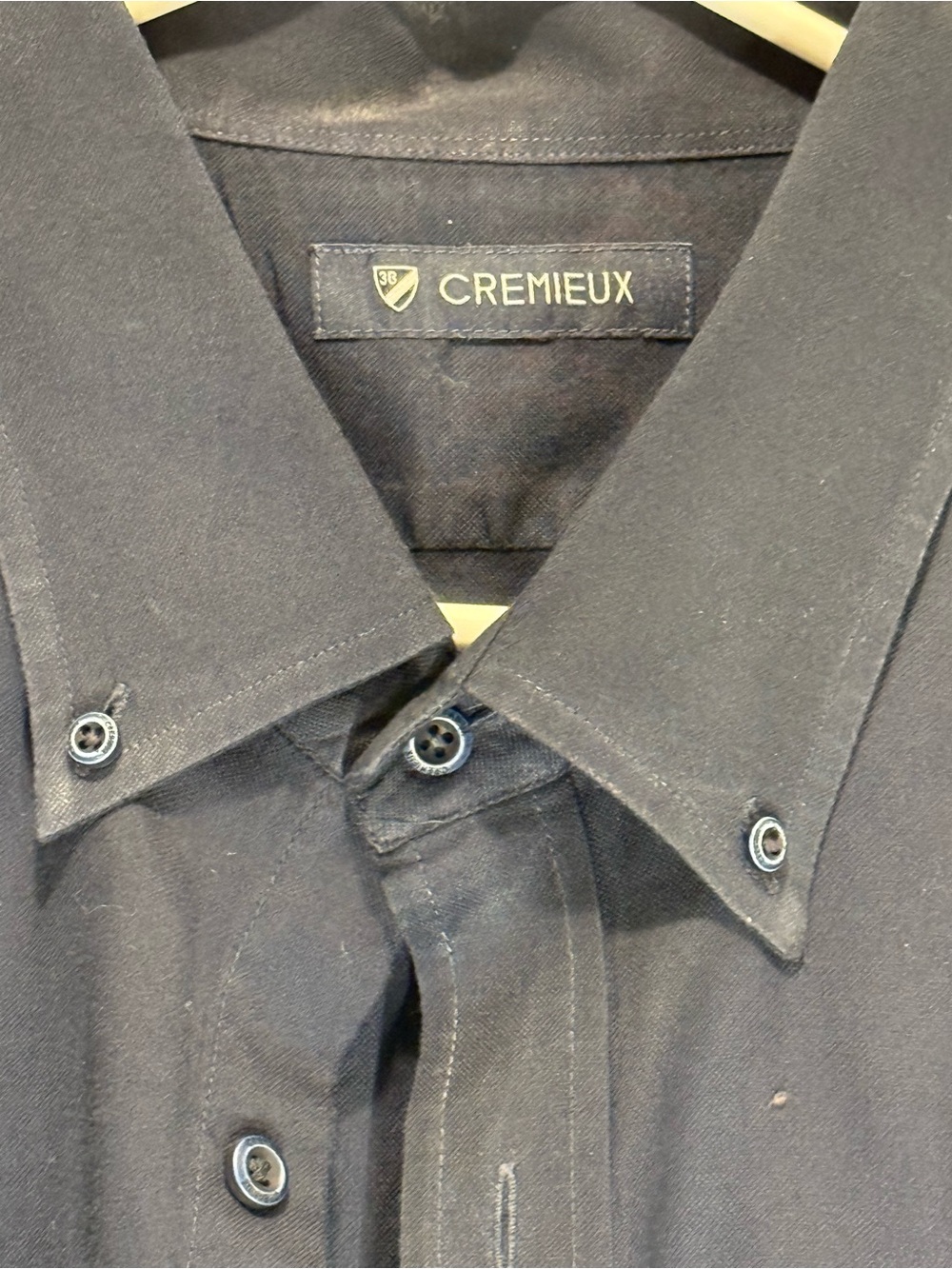 Daniel Cremieux Black Men's Casual Button-Down Shirt
